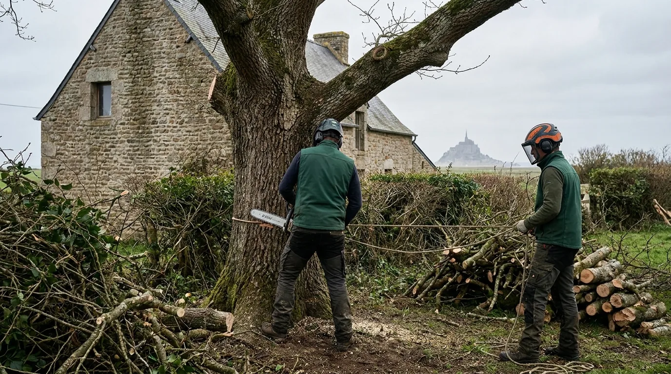 Abattage d'arbre : réglementation, autorisation et démarches (Manche)